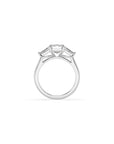 14k Emerald-Cut Luma Ring