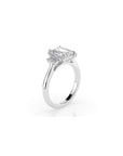 14k Emerald Trio Ring