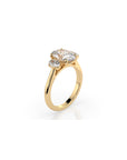 14k Oval Trio Ring
