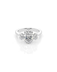 14k Oval Trio Ring