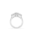 14k Oval Harmony Ring