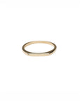 14k Gold Thin Signet Ring