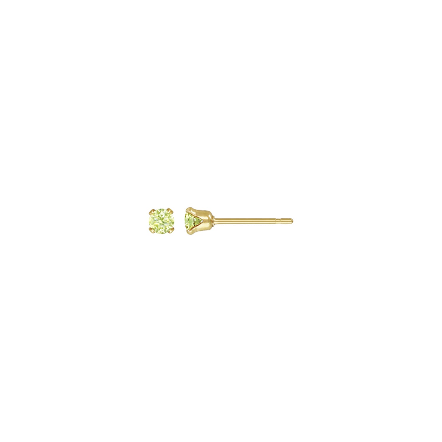 Gold Filled Crystal Birthstone Studs