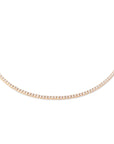 14k Diamond Tennis Necklace | 5 CTW