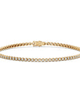 14K Cupcake Tennis Bracelet | 1 Carat