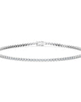 14K Micro Bezel Tennis Bracelet | 1 Carat
