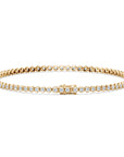 14K Bezel Tennis Bracelet | 2 Carat