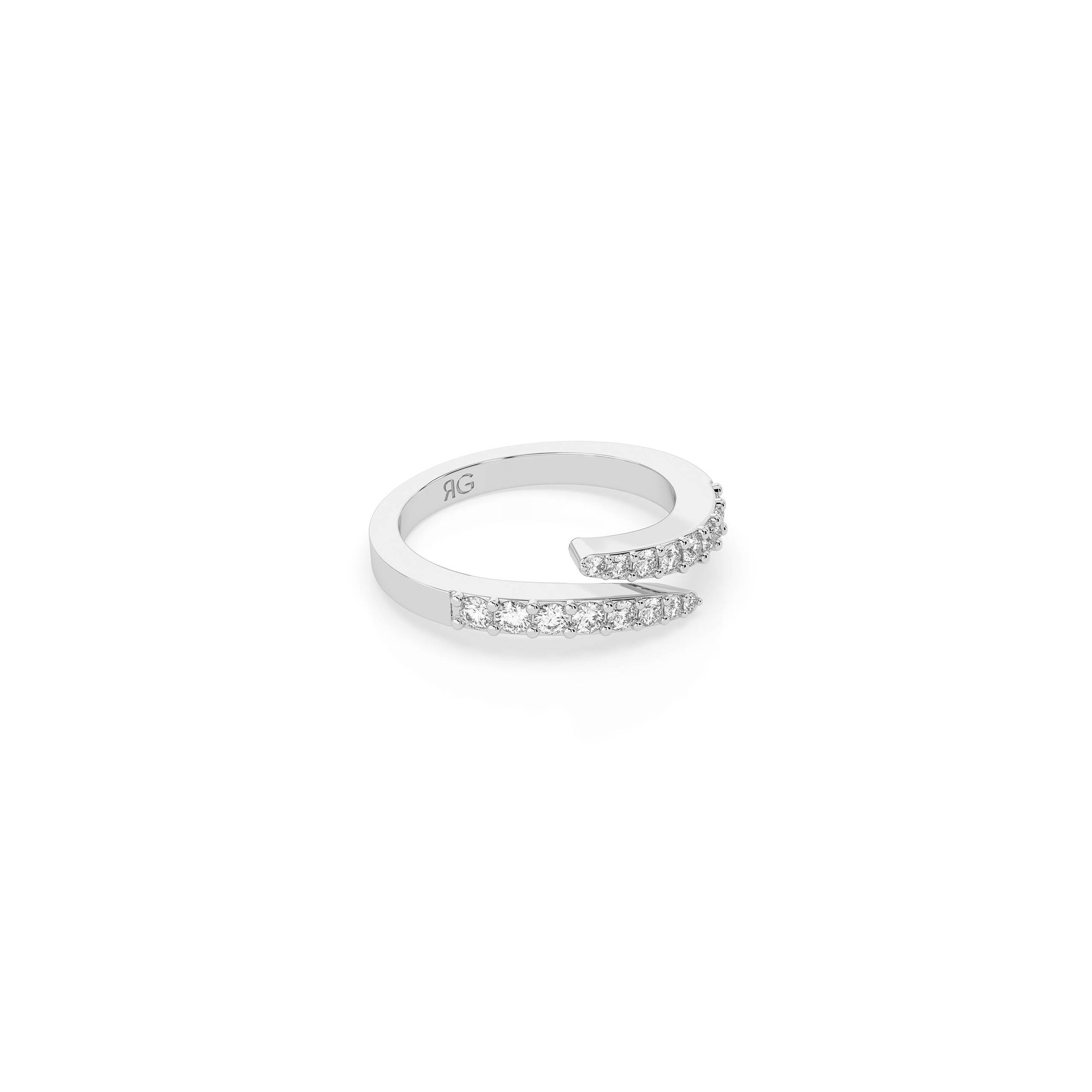 14k Open Bypass Ring
