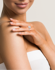 14k Cushion Cut Solitaire Ring