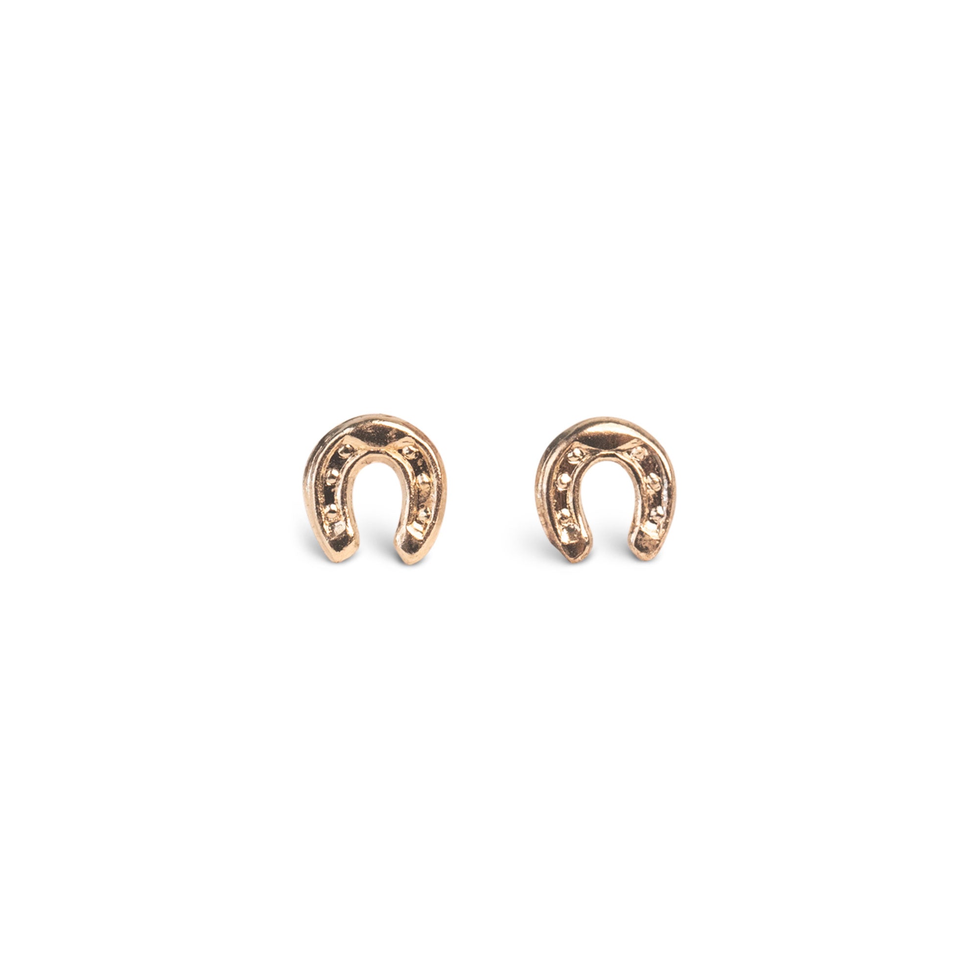 Gold Filled Horseshoe Studs