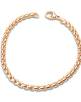 Gold Filled Round Box Bracelet