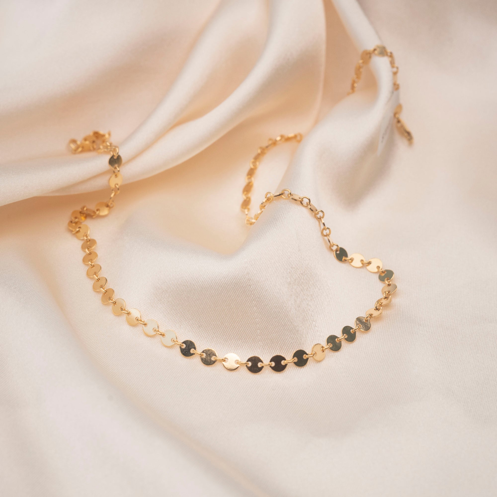 Gold Circles Necklace