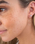 Crystal Birthstone Studs