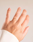 Gold Tidal Wave Ring