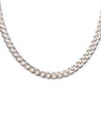 Silver Cuban Necklace