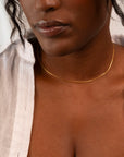 Gold Filled Classic Box Chain Necklace