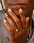 14k Pear Cut Solitaire Ring