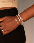 Silver Atlas Bracelet