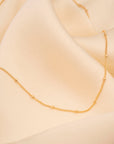 Gold Filled Satellite Necklace