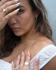 Gold Filled Thick Figaro Necklace