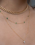 Gold Filled Curb XL Necklace