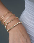 Gold Filled Flat Stella Bracelet