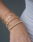 Gold Filled Beaded Bracelet