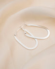Flat Oval Hoops