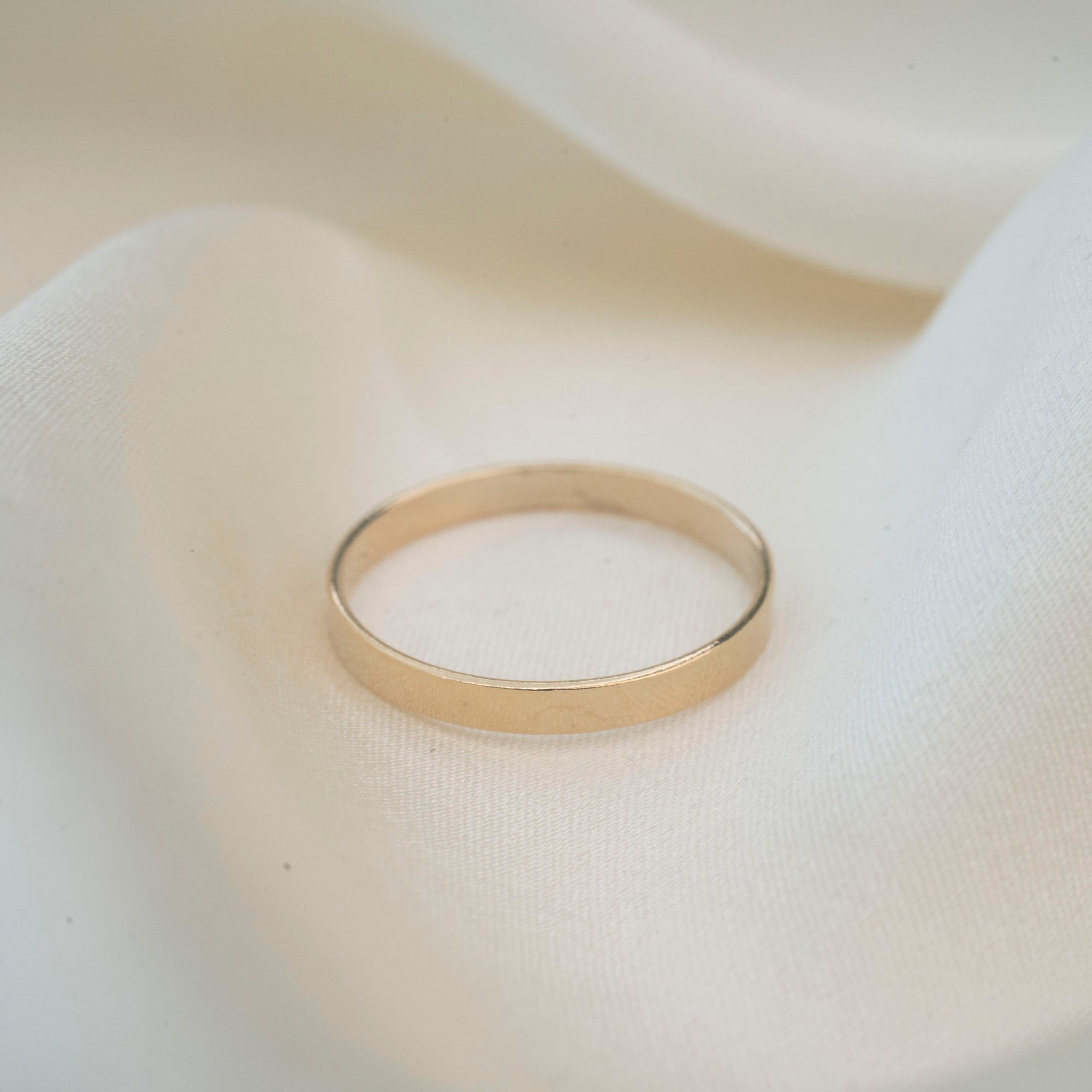 Gold Filled Flat Ring | 2.25mm