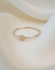 Gold Filled Flat Circle Ring
