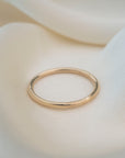 Gold Filled Bold Stackable Ring | 2mm