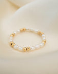 Gold and Pearl Ring