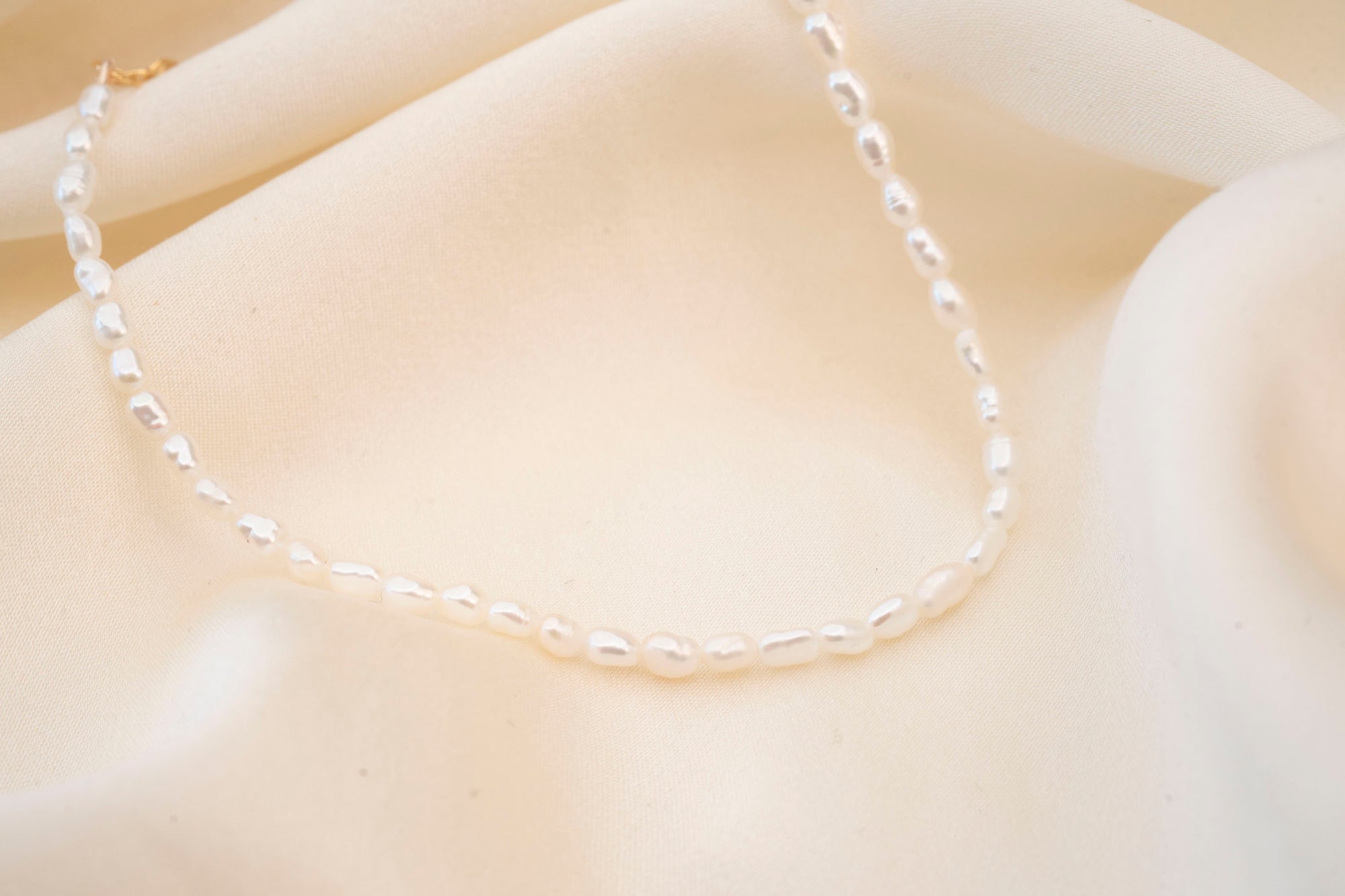 Slim Freshwater Pearl Necklace