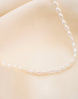 Slim Freshwater Pearl Necklace