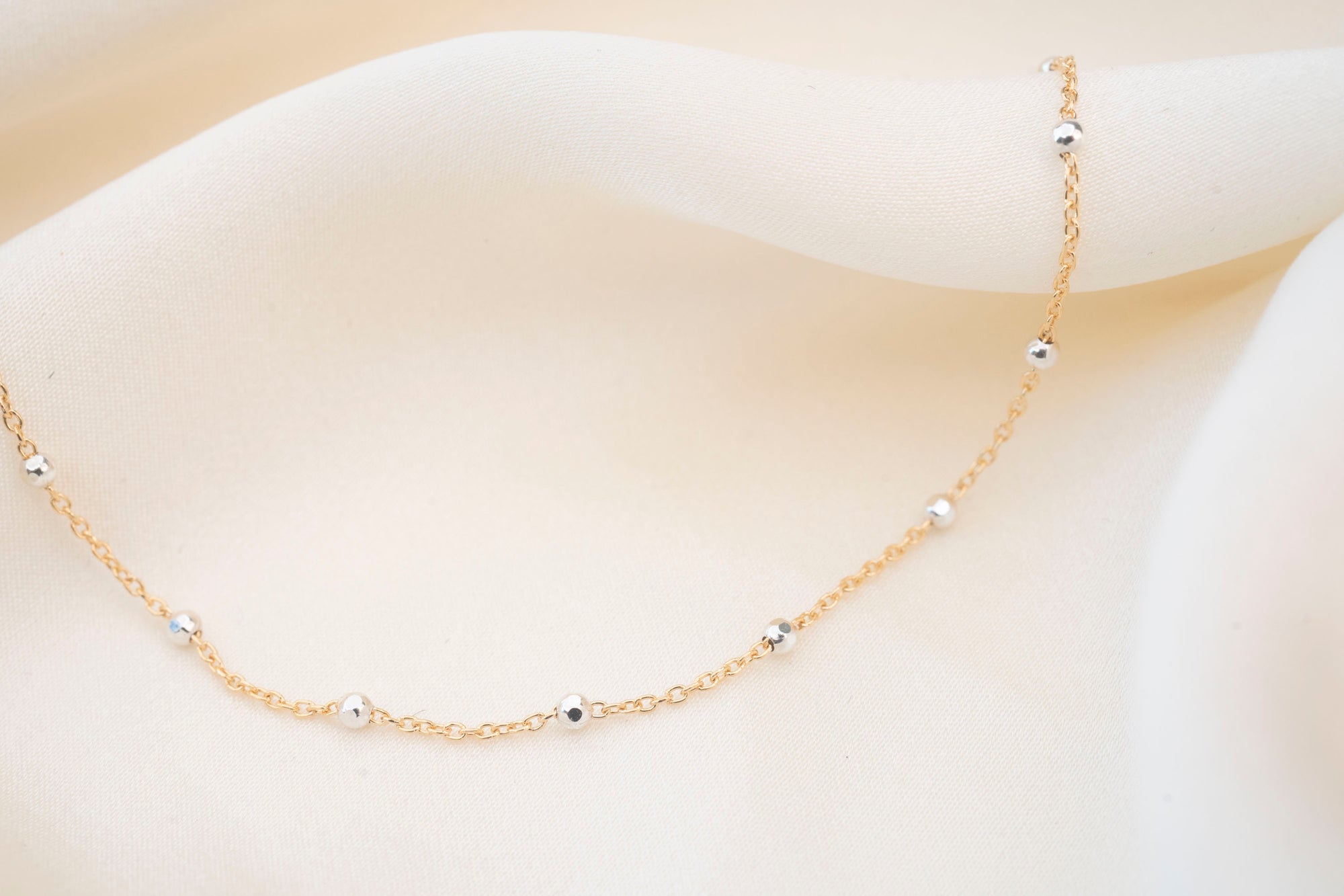 Two-Tone Satellite Bracelet