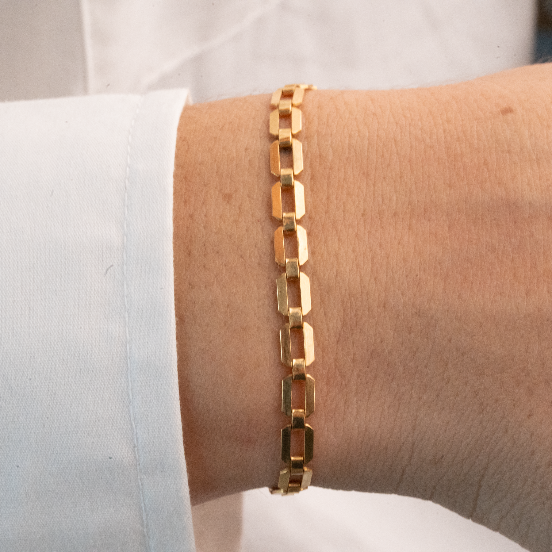 Gold Filled Mini Retro Bracelet