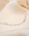 Silver Rectangle Necklace