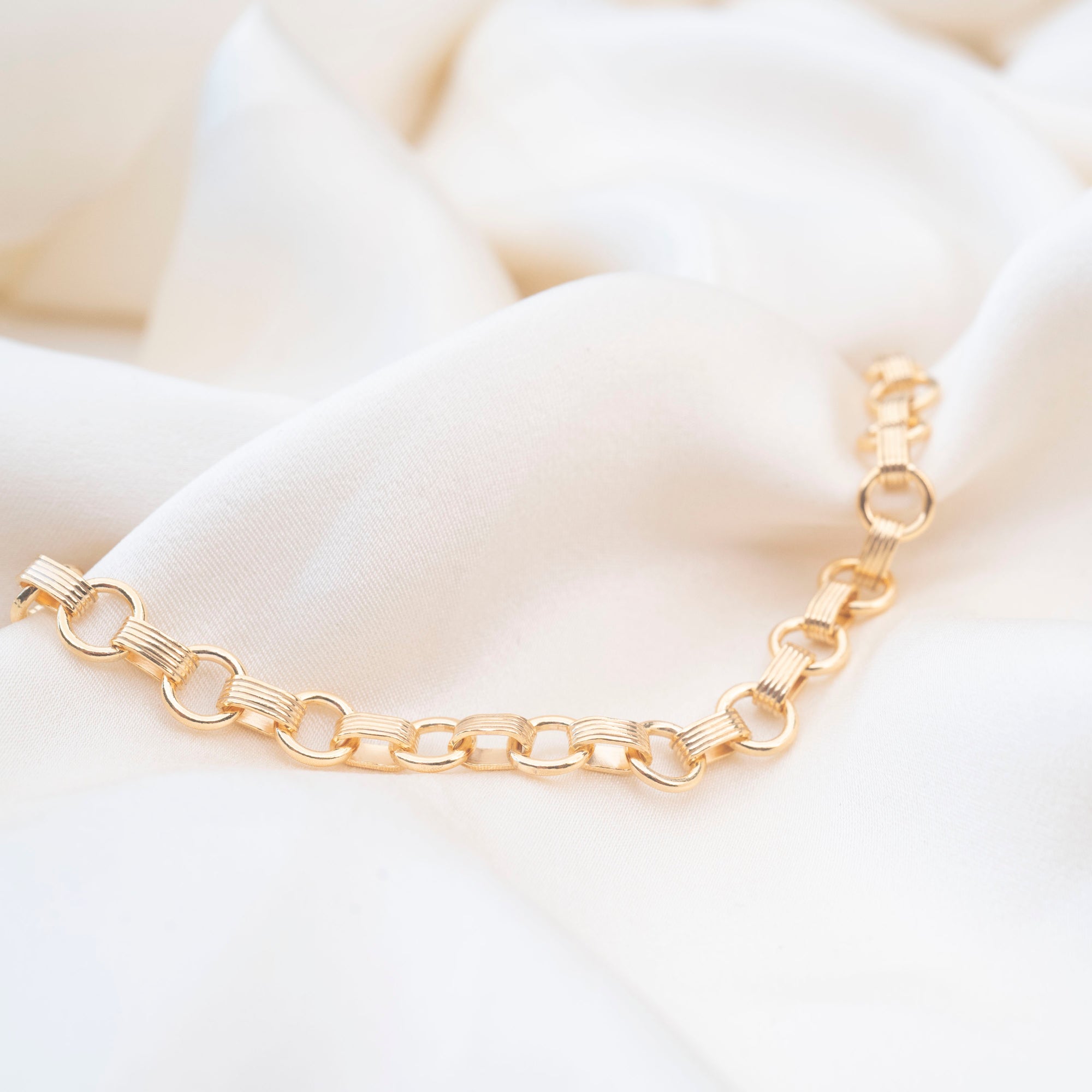 Gold Filled Lunar Bracelet