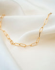 Gold Filled Paperclip Bracelet
