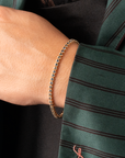 14k Gradiant Sapphire Tennis Bracelet | One-of-one