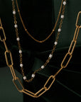White Enamel Bracelet