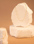 Two-Tone Satellite Necklace