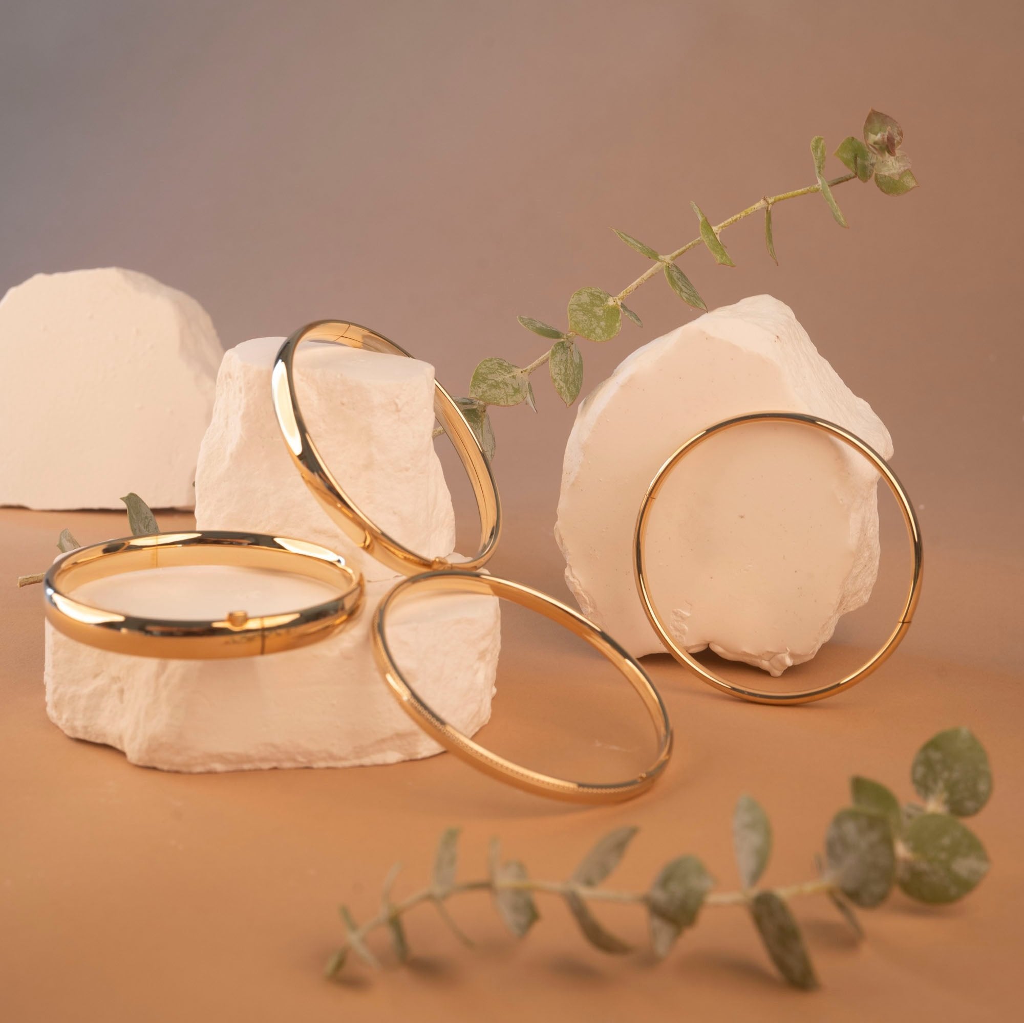 Gold Filled Juliet Bangle | 8mm