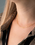 Shiny Oval Necklace