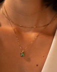 14k Thin Figaro Necklace