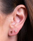 Crystal Birthstone Studs