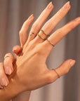 Gold Filled Flat Wave Ring