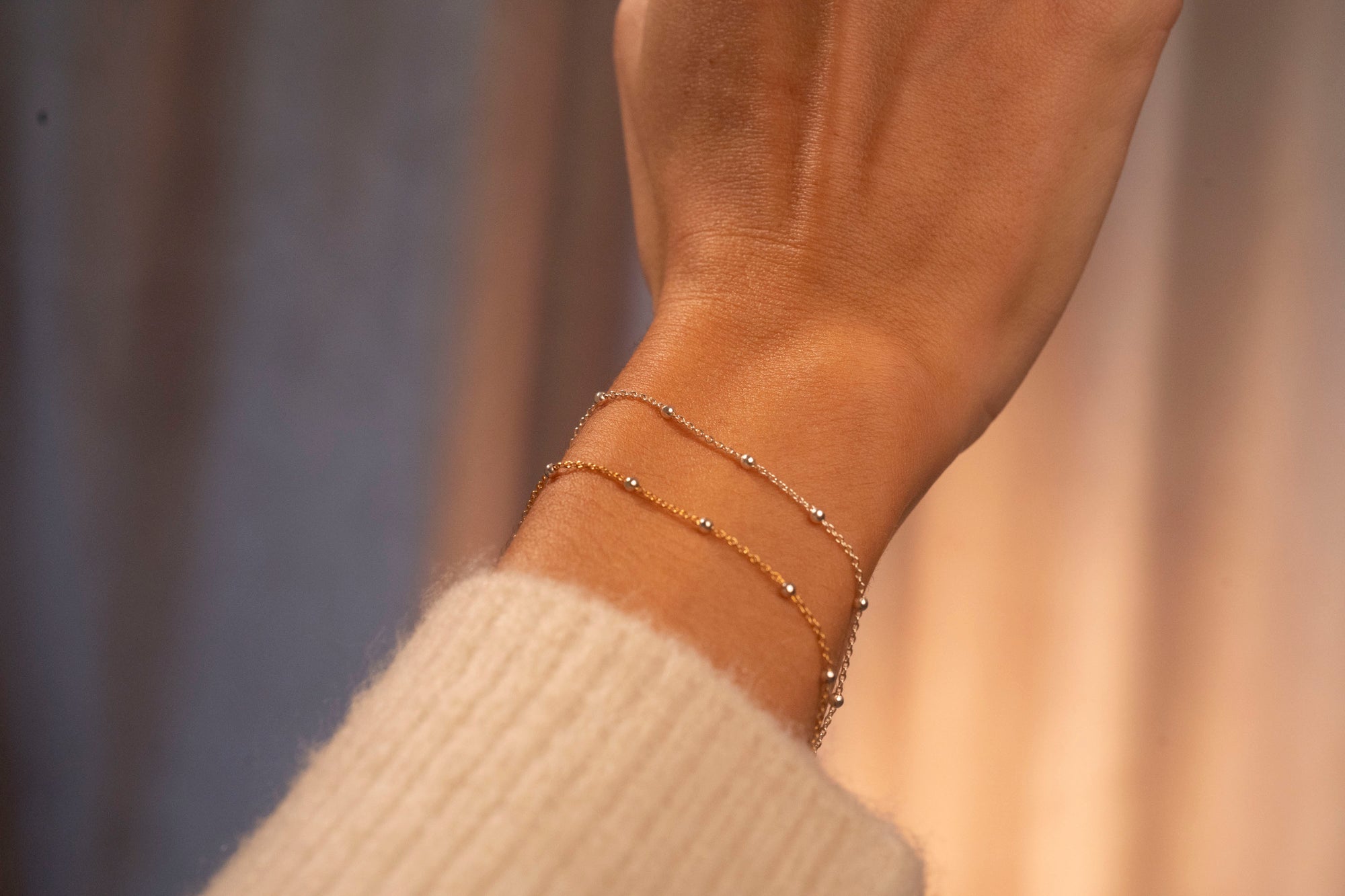 Silver Satellite Bracelet