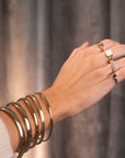 Gold Filled Avery Bangle | 3mm