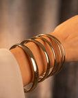 Gold Filled Malia Bangle | 6mm
